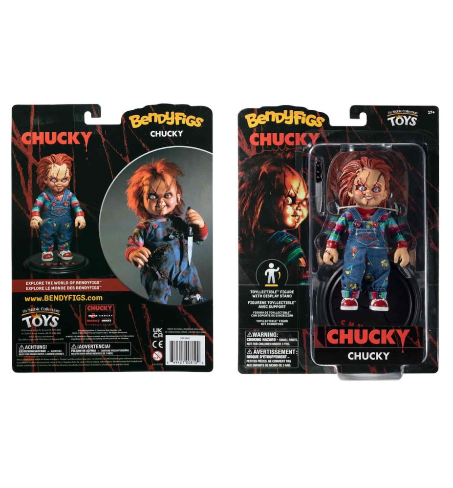 Chucky Figura Flexible 14 -5 Cm Universal Bendyfig Comic