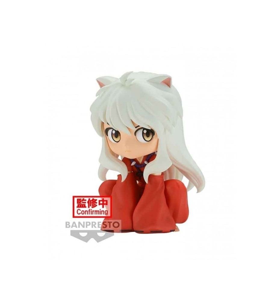 Figura Banpresto Q Posket Inuyasha Sentado Version A