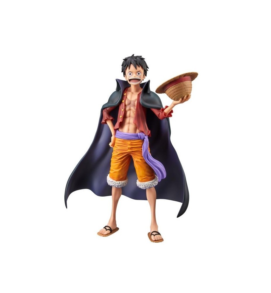 Figura Banpresto One Piece Monkey D Luff 2 Grandista Nero