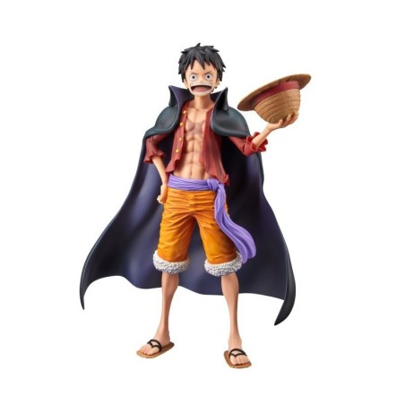 Figura Banpresto One Piece Monkey D Luff 2 Grandista Nero