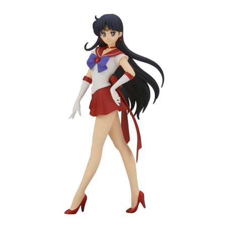 Figura Banpresto Pretty Guardian Sailor Moon Eternal The Movie Glitter & Glamours Super Sailor Mars Marte Ver A