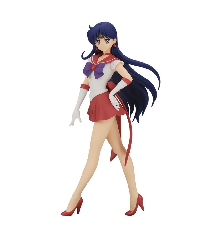 Figura Banpresto Pretty Guardian Sailor Moon Eternal The Movie Glitter & Glamours Super Sailor Mars Marte Ver B