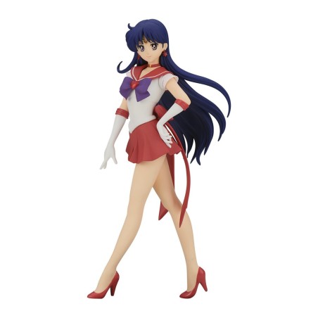 Figura Banpresto Pretty Guardian Sailor Moon Eternal The Movie Glitter & Glamours Super Sailor Mars Marte Ver B