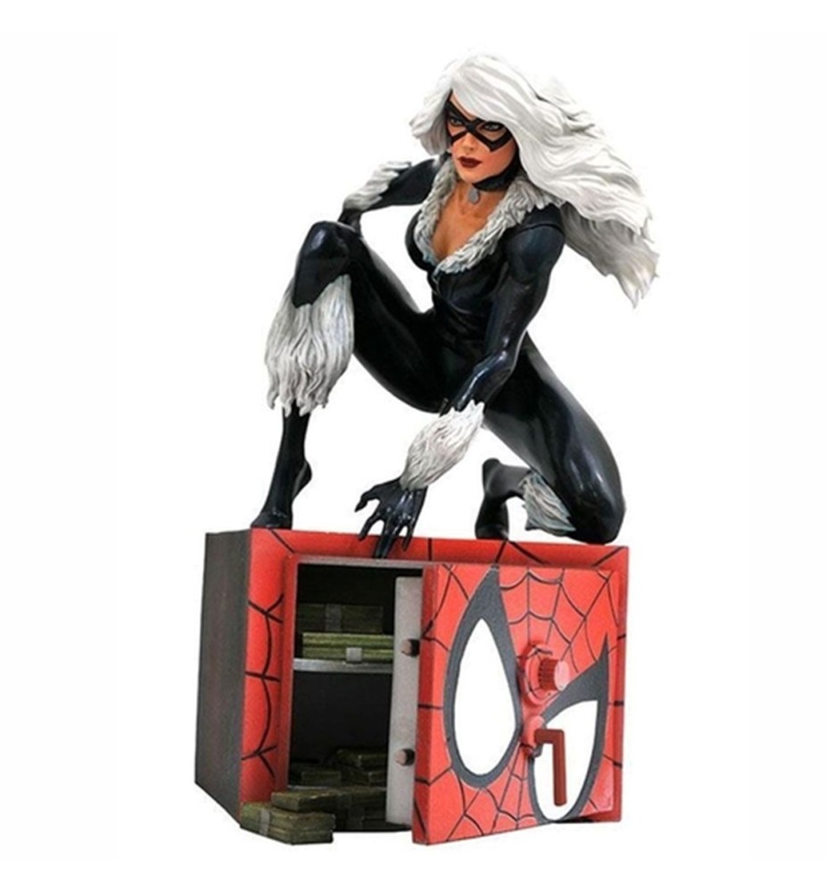 Figura Diamond Select Toys Marvel Comic Gallery Diorama Black Cat