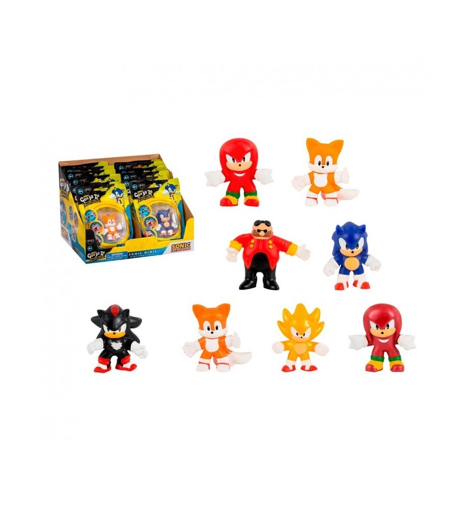 Figuras Mini Goo Jit Zu Sonic 1 Unidad Aleatoria