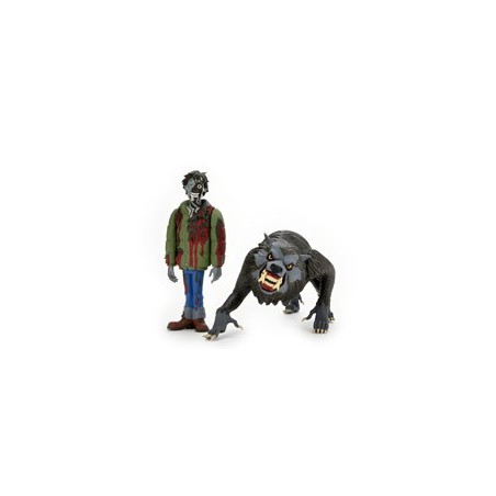 Pack 2 Figuras Neca Toony Terrors Jack And Kessler Wolf Werewolf In London