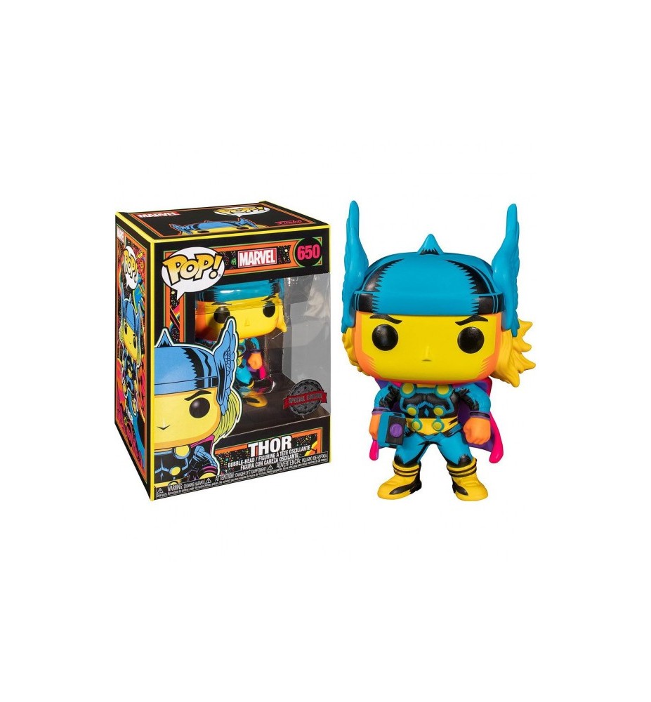 Funko Pop Marvel Black Light Thor Multicolor 48847