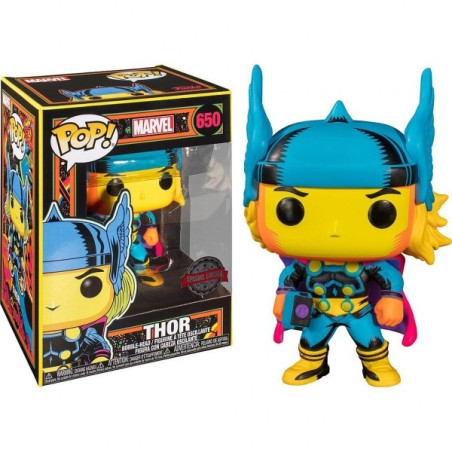 Funko Pop Marvel Black Light Thor Multicolor 48847