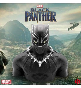 Hucha Busto Semic Pvc Deluxe 20 Cm Black Panther Wakanda Marvel Bust Bank