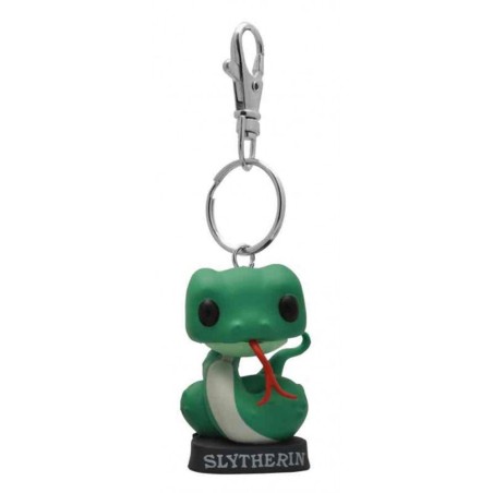 Llavero Plastoy Harry Potter Mascota Casa Slytherin Chibi Pvc