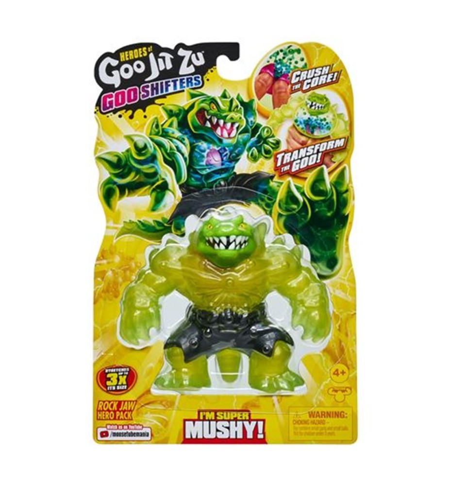 Figura Bandai Goo Jit Zu Heroes Rock Jaw Rock Jaw