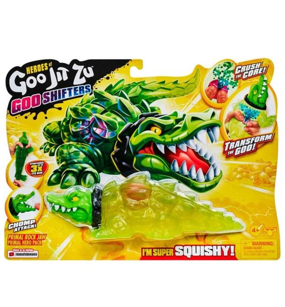 Figura Bandai Goo Jit Zu God Shifters Rock Jaw