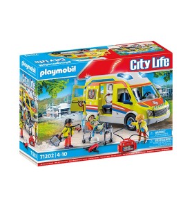 Playmobil Ambulacia Con Luz Y Sonido