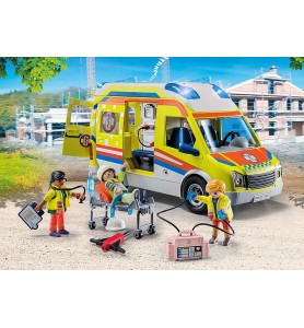 Playmobil Ambulacia Con Luz Y Sonido