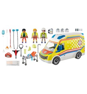 Playmobil Ambulacia Con Luz Y Sonido