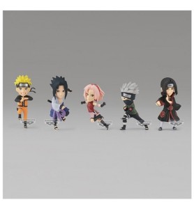 Figura Banpresto Naruto Shippuden World Collectable Figure 7cm Unidad Aleatoria