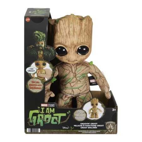 Groot Bailon Peluche 28 Cm Marvel Plush Re - Run