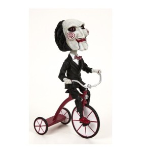 Figura Neca Saw Head Knocker Puppet On Tricyclesue)