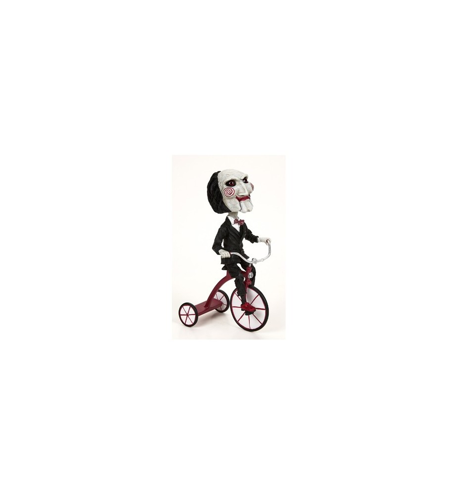 Figura Neca Saw Head Knocker Puppet On Tricyclesue)