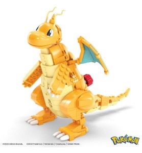 Figura Mattel Mega Construx Pokémon Dragonite 387 Pcs Fig 19 Cm