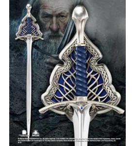 Replica Espada The Noble Collection Gandalf Glamdring Edición Especial Tamaño Real De 120 Cm En Acero