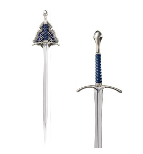 Replica Espada The Noble Collection Gandalf Glamdring Edición Especial Tamaño Real De 120 Cm En Acero