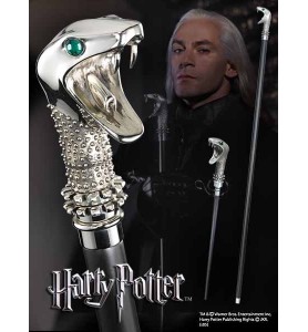 Replica The Noble Collection Harry Potter Lucius Malfoy Baston Con Varita Oculta 116 Cm