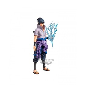 Figura Banpresto Naruto Shippuden Grandista Nero Sasuk Uchihaenúm.2 28cm