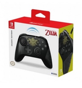 Gamepad Hori Wireless Zelda Negro Para Nintendo Switch - Inalambrico