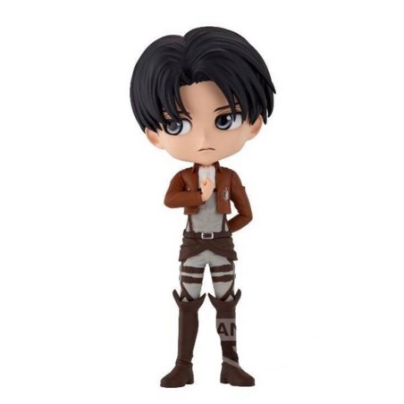 Figura Banpresto Q Posket Ataque A Los Titanes Levi Vol.2 14cm