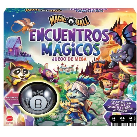 Juego De Mesa Mattel Bola 8 Encuentros Mágicos