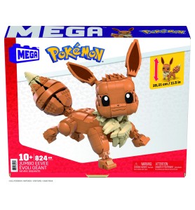 Figura Mattel Mega Construx Pokémon Jumbo Eevee