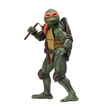 Figura Neca Las Tortugas Ninja Pelicula 1990 Michelangelo