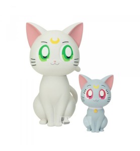 Figura Banpresto Pretty Guardian Sailor Moon Cosmos Sofvimates Artemis & Diana 15cm