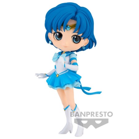 Figura Banpresto Q Posket Sailor Moon Cosmos Sailor Mercury Ami Mizuno Ver.b 14cm