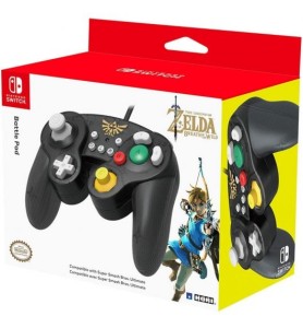 Gamepad Hori Battlepad Usb Zelda Para Nintendo Switch