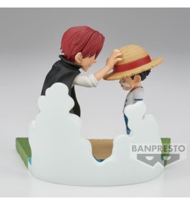 Figura Banpresto One Piece World Collectable Figure Log Stories Monkey D. Luffy & Shanks 7cm