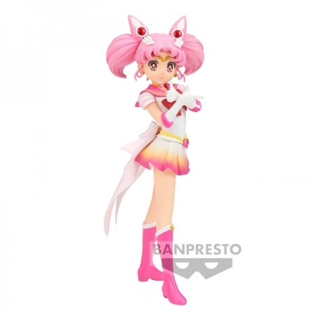 Figura Banpresto Pretty Guardian Sailor Moon Eternal Glitter & Glamorous Super Sailor Chibi Moon Ver.b 17cm