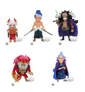 Figura Banpresto One Piece World Collectable Wanokuni Onigashima 9 Unidad Aleatoria