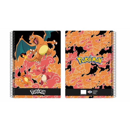 Cuaderno Folio Cyp Brands 80 Hojas Pokémon Charmander