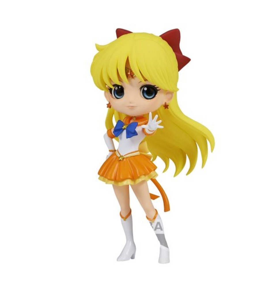 Figura Banpresto Q Posket Sailor Moon Cosmos The Movie Sailor Venus Ver.a 14cm