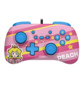 Gamepad Hori Controller Mini Peach Para Nintendo Switch -  Cableado