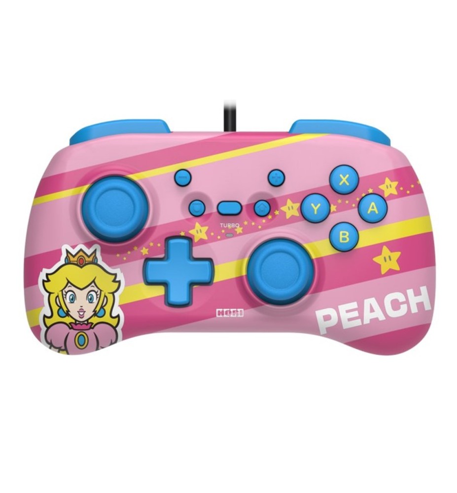 Gamepad Hori Controller Mini Peach Para Nintendo Switch -  Cableado