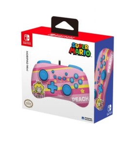 Gamepad Hori Controller Mini Peach Para Nintendo Switch -  Cableado