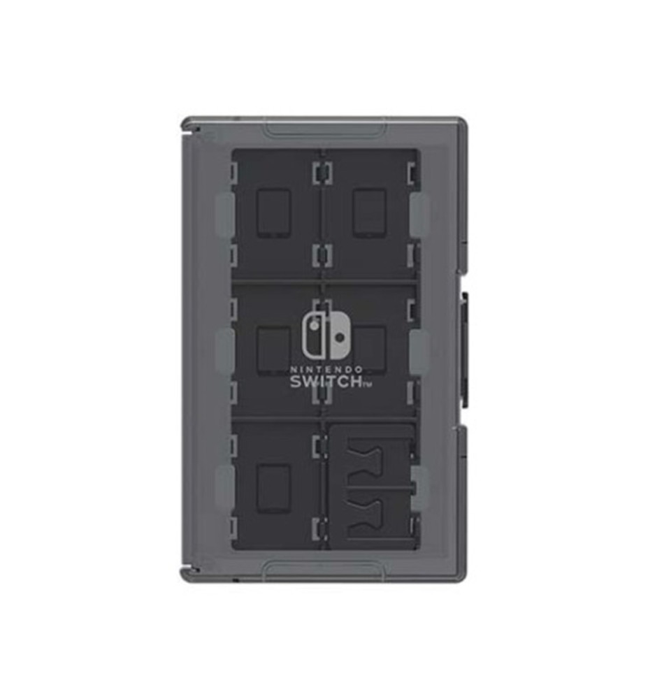 Estuche Hori Nintendo Switch Negro Separador -  10 Cartuchos -  Rigida