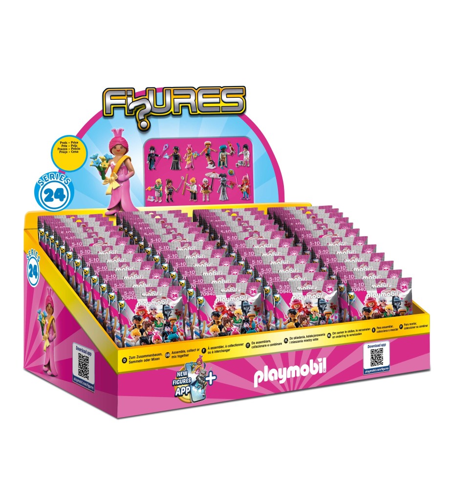 Playmobil Desk Display Figuras Niña X 48 (serie 24)