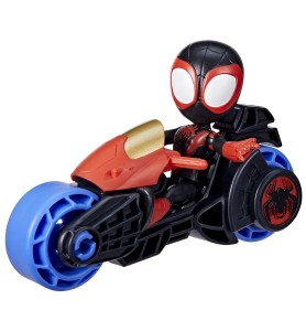 Marvel -  Spidey Y Su Superequipo -  Miles Morales Con Motocicleta