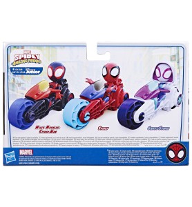 Marvel -  Spidey Y Su Superequipo -  Miles Morales Con Motocicleta