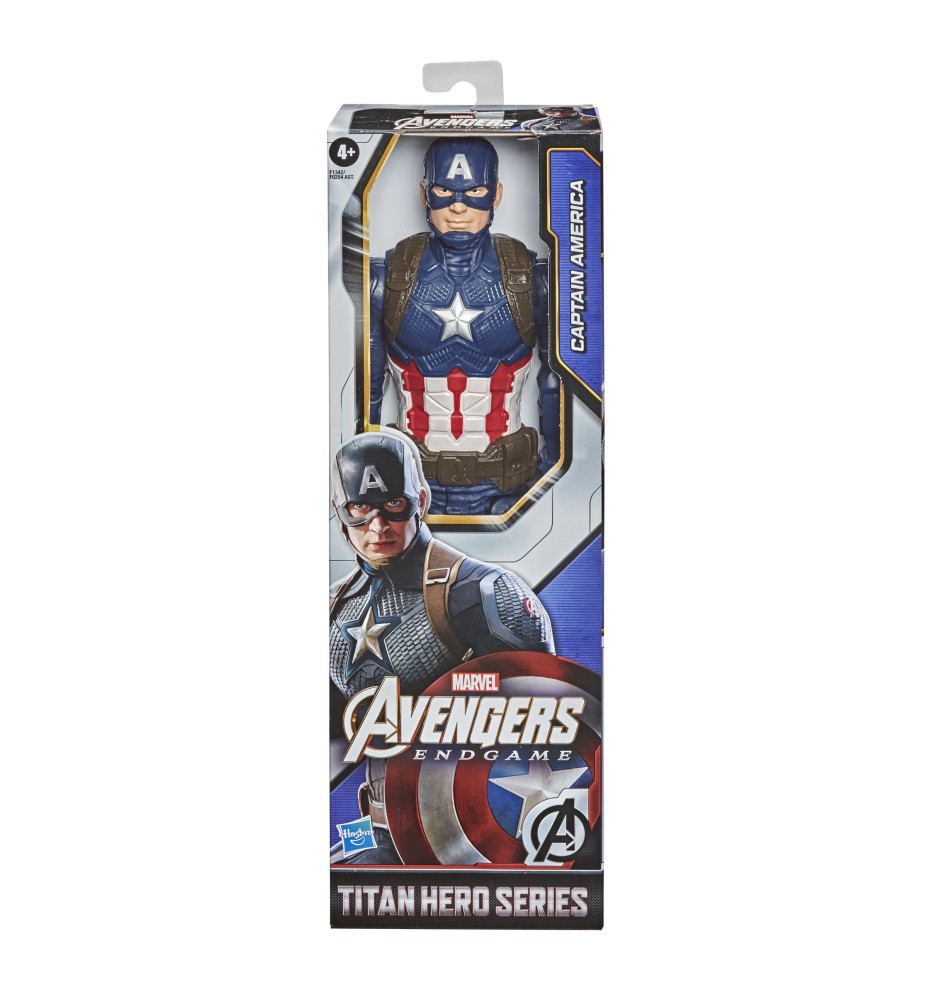 Figura Hasbro Marvel Titan Hero Series Capitán América