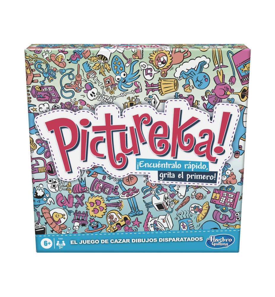 Juego De Mesa Hasbro Piktureka Refresh Español